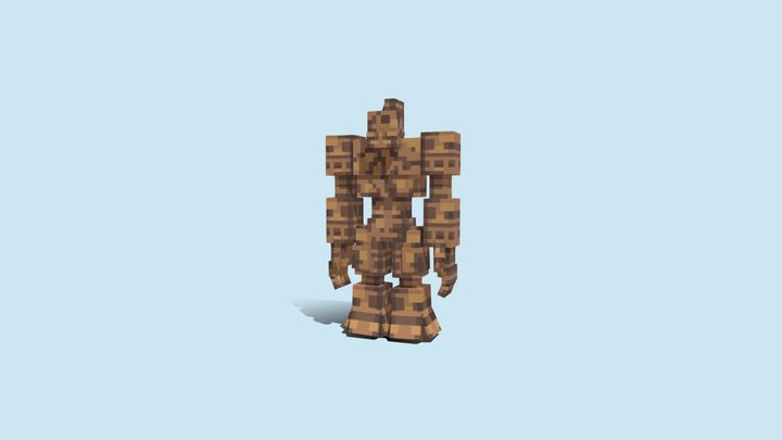 Earth golem 3D Model