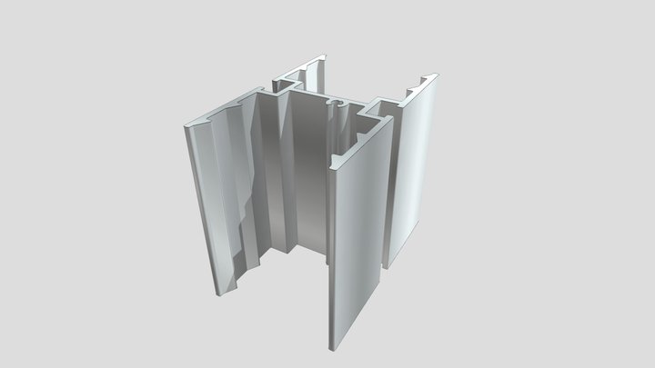 DecoGard Aluminiumprofil 46012 3D Model