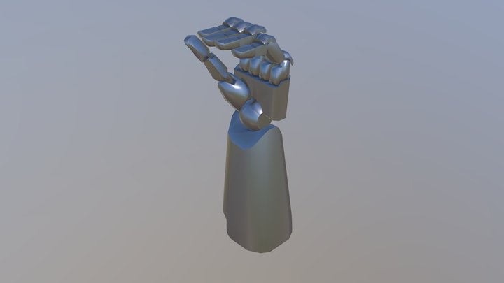 Venom Snake Bionic Blast Arm 3D Model