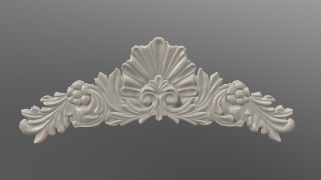Molding Element #1 - 3D model by VitSh [0d420ad] - Sketchfab