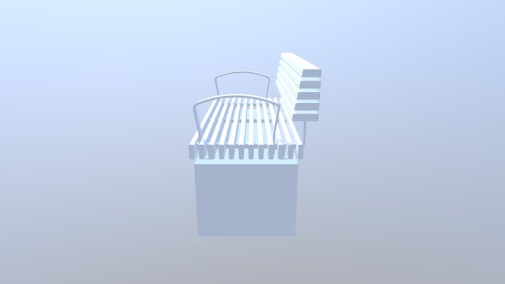BT5 Bench 3D Model 3D Model