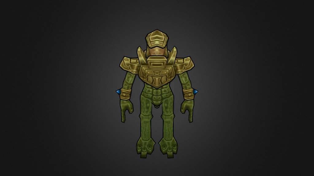Alien Scout — Sketchfab embed 3D viewer