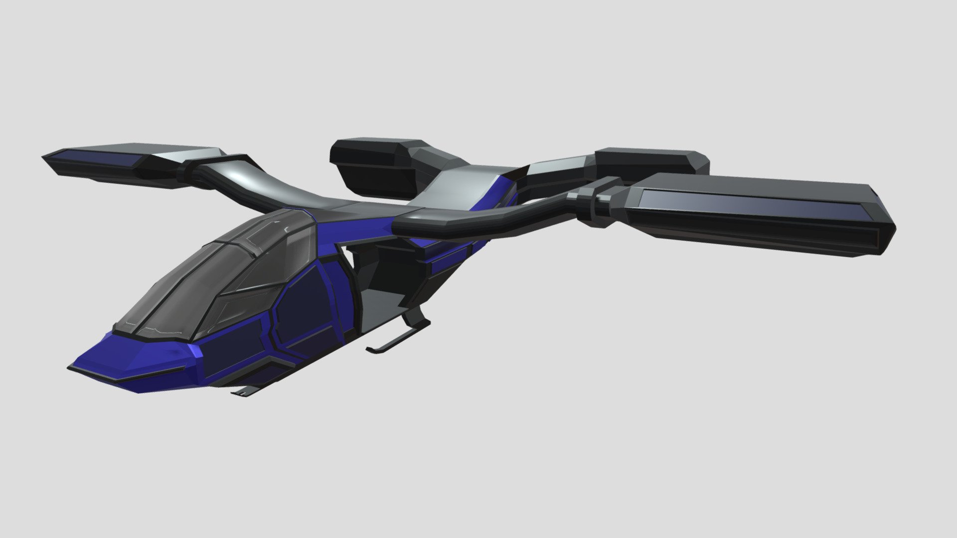 sci-fi air ship