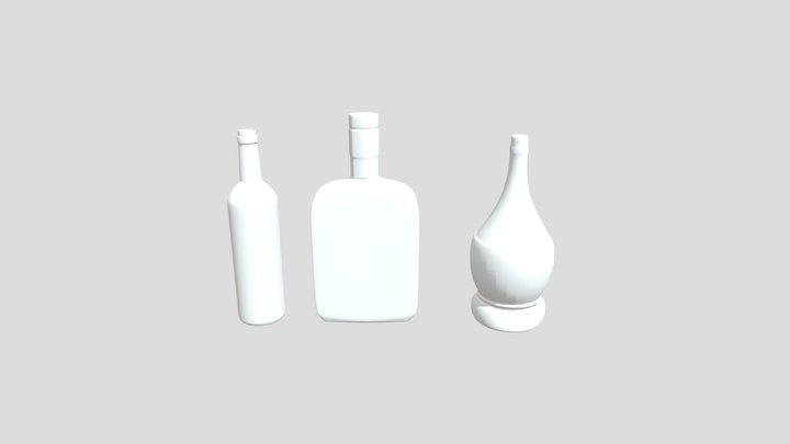 Bottles1 3D Model