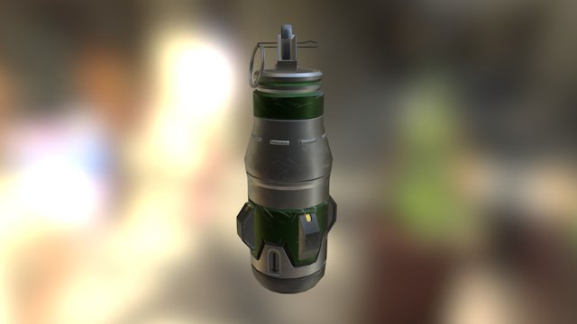 ST Acid Grenade 3D Model