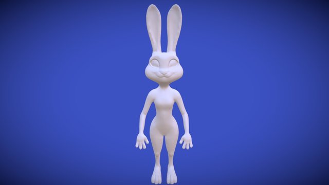 Judy Hopps (Zootopia) 3D Model