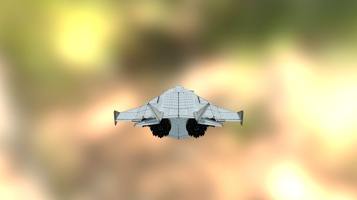 X-27 Super Shuttler 200 SketchFab 3D Model