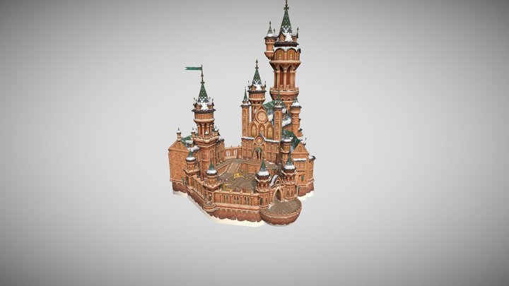Winter Palace 3D Model