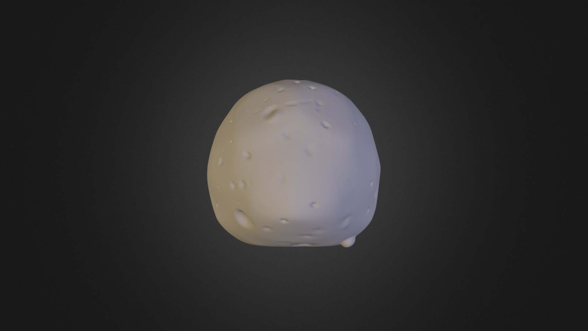 Mined Asteroid