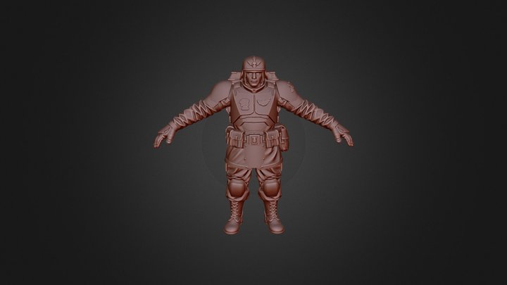 Armored Sentinel – Modèle 3D gratuit STL
