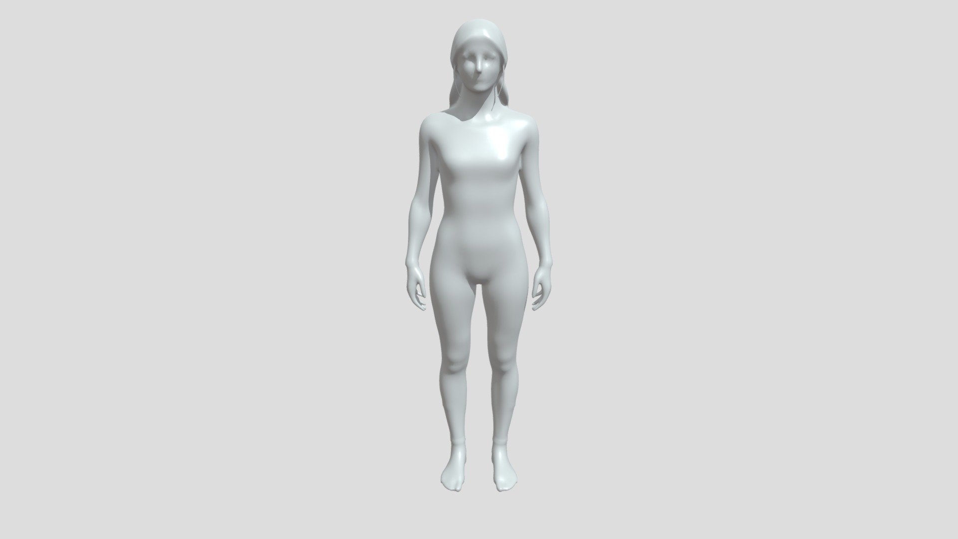 Standing human figurine - 3D model by byemylife [0d47103] - Sketchfab