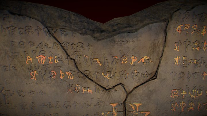 Doom tablet fan art 3D Model
