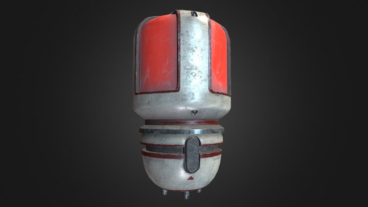 Neuromed Capsule (Atomic Heart Fan Art) 3D Model
