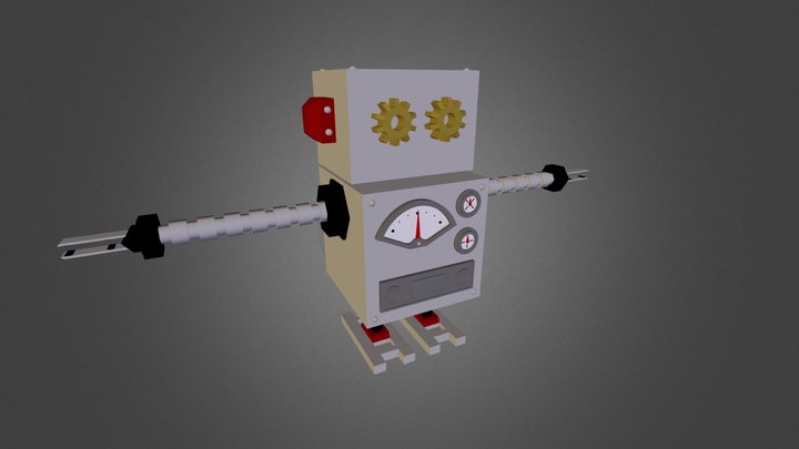 Robot from Odds & Ends (WIP) 3D Model