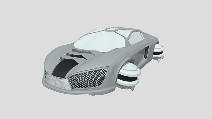Hovercar 3D Model