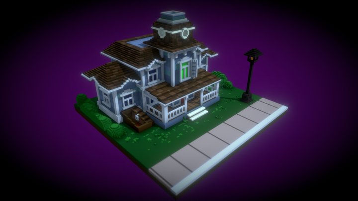 Clarissa House - Goosebumps Horror Town Fan Art. 3D Model