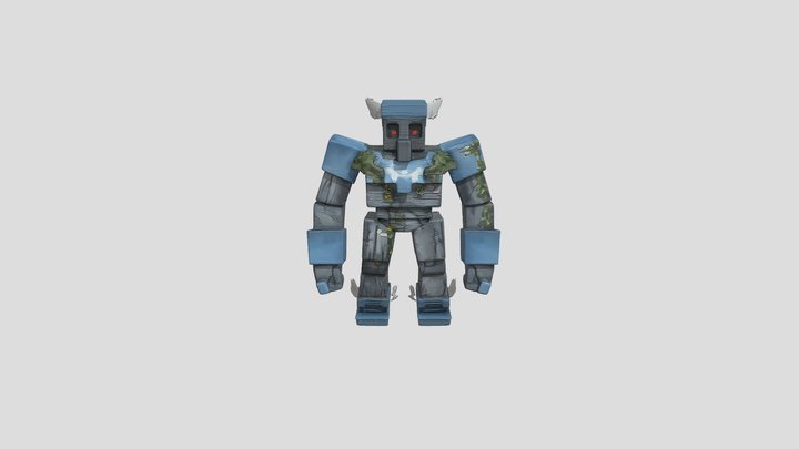 A Minecraft Movie - Mercury Golem 3D Model