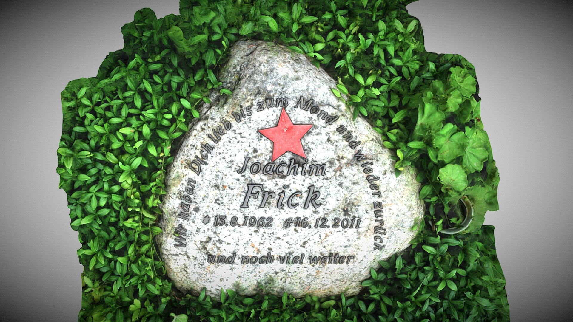 Gravestone - Joachim Frick — Sketchfab embed 3D viewer