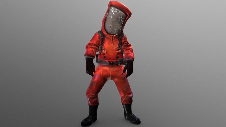 Game for Peace Dark Night Crisis Bomber Zombie. 3D Model