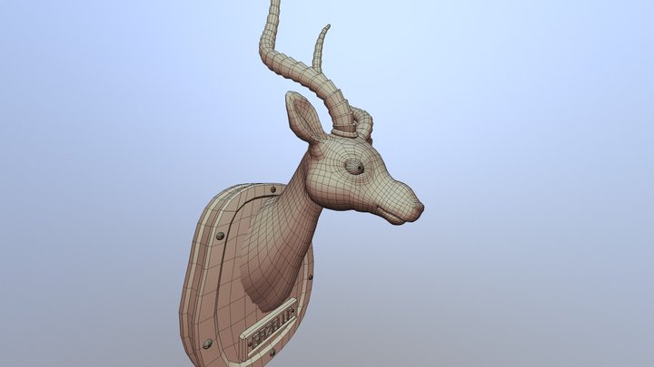 The Gazelle 3D Model