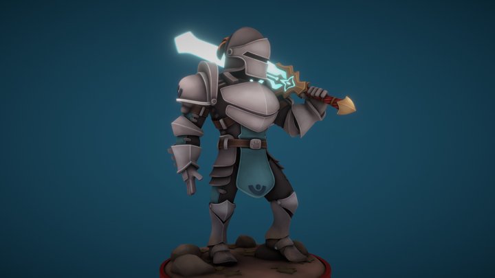 Energy Knight 3D Model