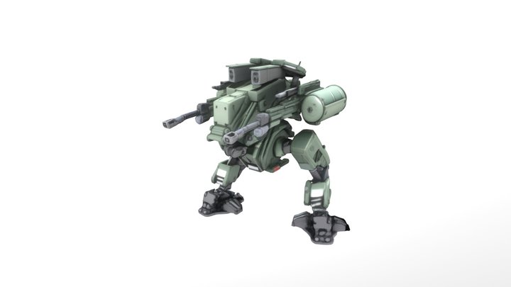 Mech Robot 3D Model