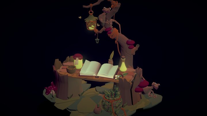 Magic corner 3D Model