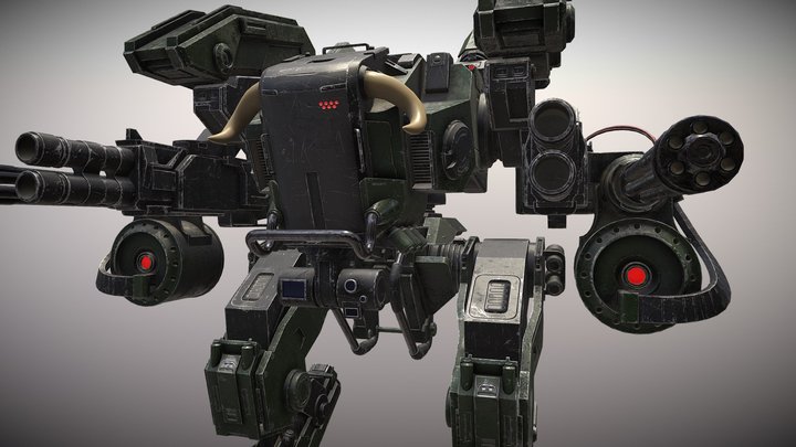 Robot Cyber-Tech 17 3D Model