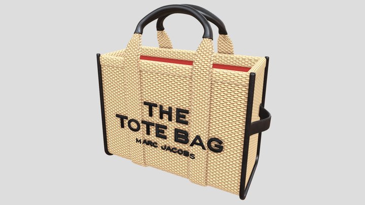 Marc Jacobs Woven Tote Bag 3D Model
