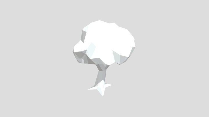 Tree-lowpoly 3D Model