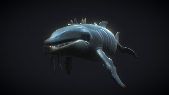 Abyssal Leviathan 3D Model