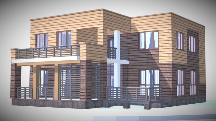 Проект дома 170-А 3D Model
