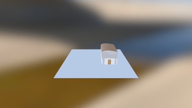 Just A House 3D Model