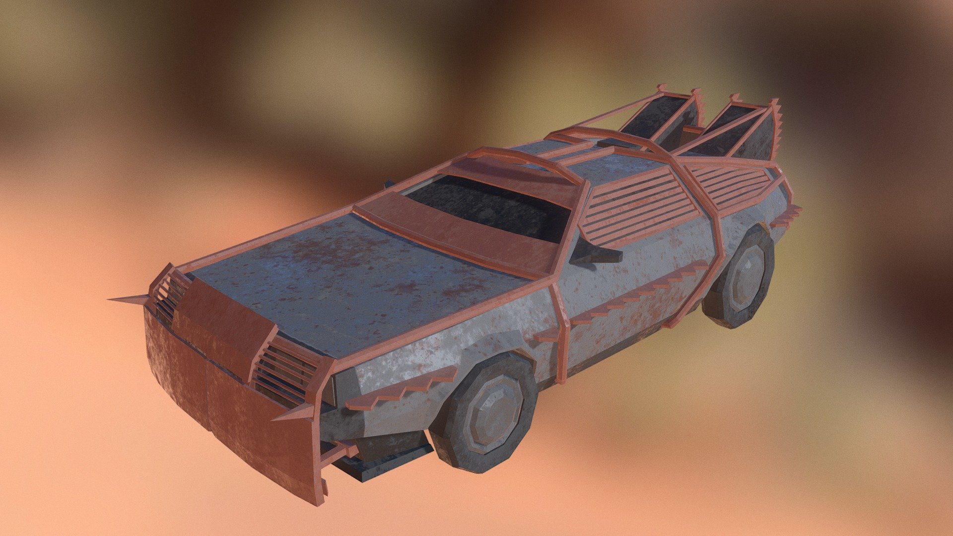 Postapocalyptic Delorean