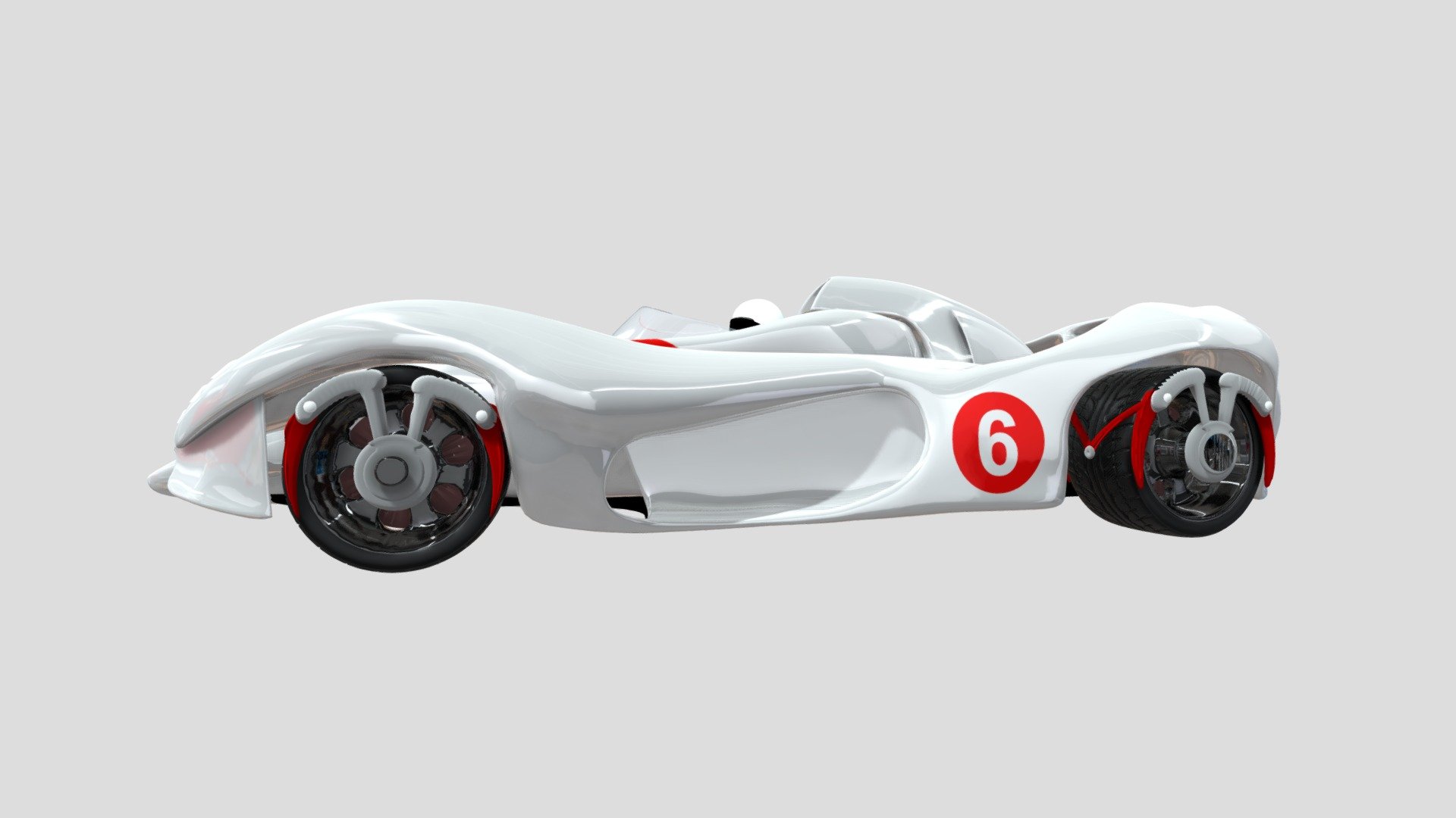 speed racer mark 6 - 3D model by Tropicalil [0d556e9