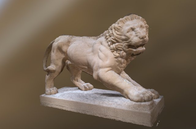 Altes Museum Lion 3D Model