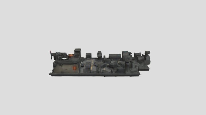 Fantasy Adventure Map 3D Model | RPG Environment