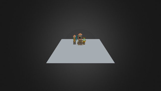 Magic Castle 3D Model