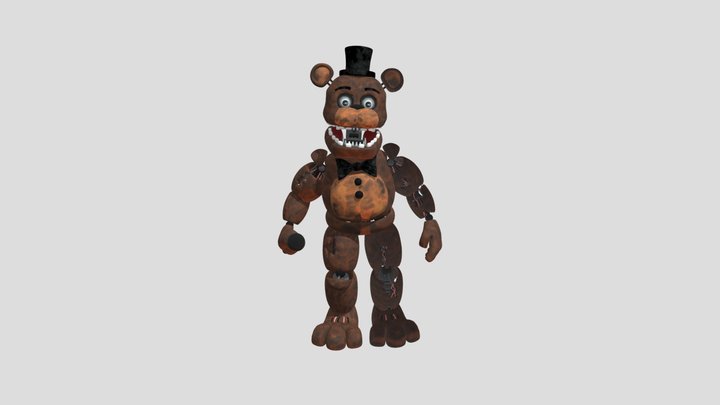 Withered freddy torres 3D Model