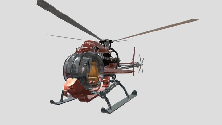 Heli 3D Model