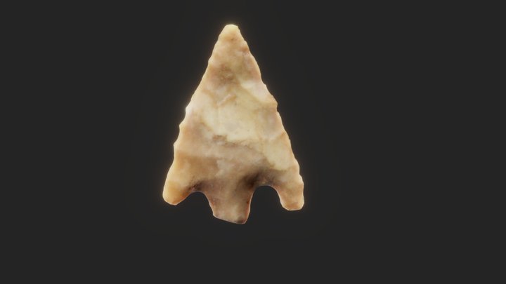 Early Bronze Age Arrowhead 3D Model