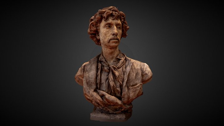 Guerrillaseries: Carpeaux, Paris, test object 3D Model