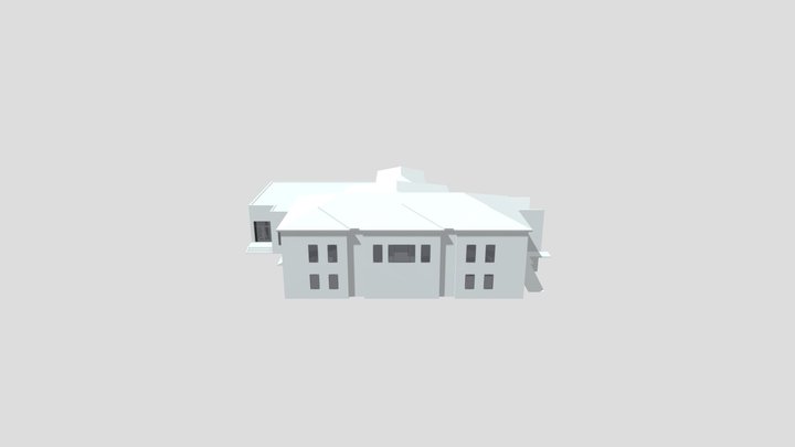 Larchwood Synagogue - Hallways 3D Model