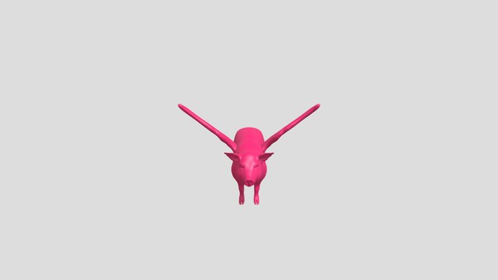 Pig 3D Model