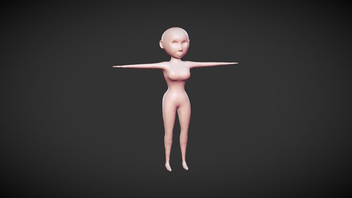 Elastgirl 3D Model