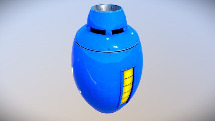 MEGABUSTER by Hiram Madrigal 3D Model