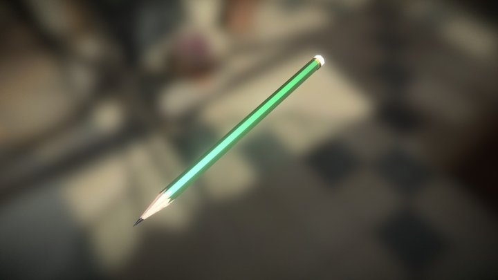 Pencil 3D Model
