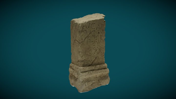 Ara de Eucarpus a Mater Dea 3D Model