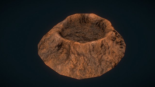 Crater 2 3D Model