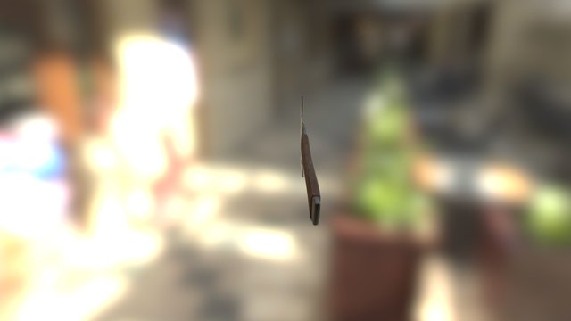 Medieval Axe 3D Model